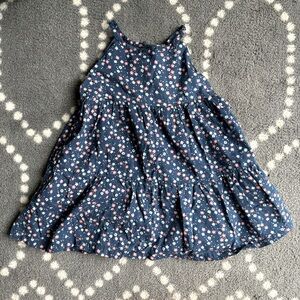 Polarn O. Pyret - Floral Cotton Dress - SIZE 18-24 MONTHS